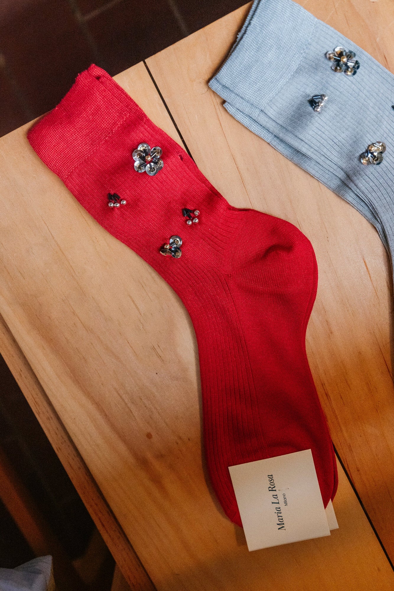 Agathe Silk Socks - Image 6