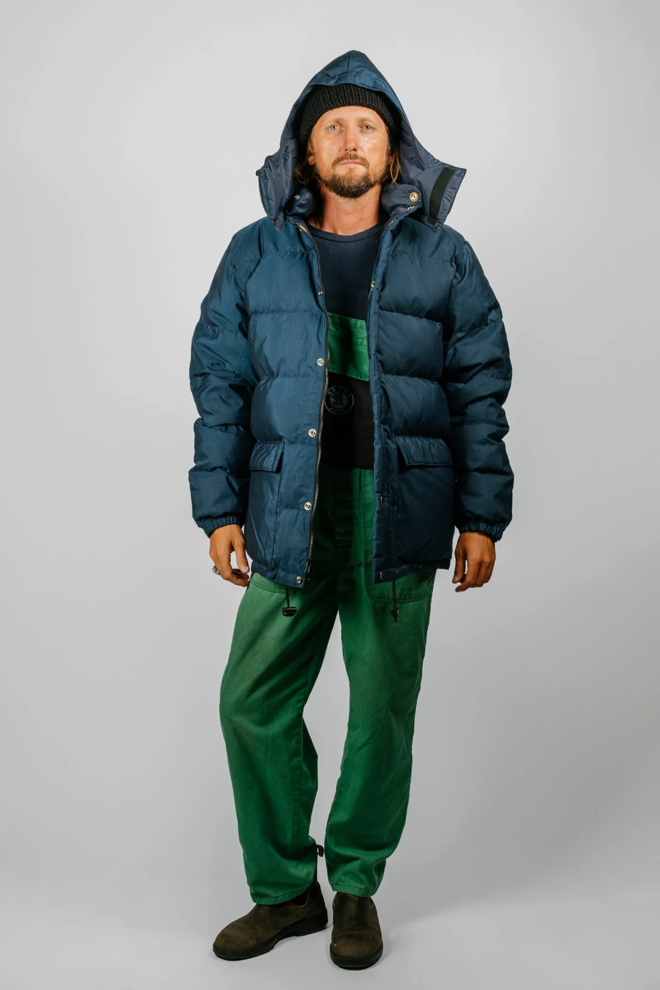 Classico Down Parka | Navy - Image 10