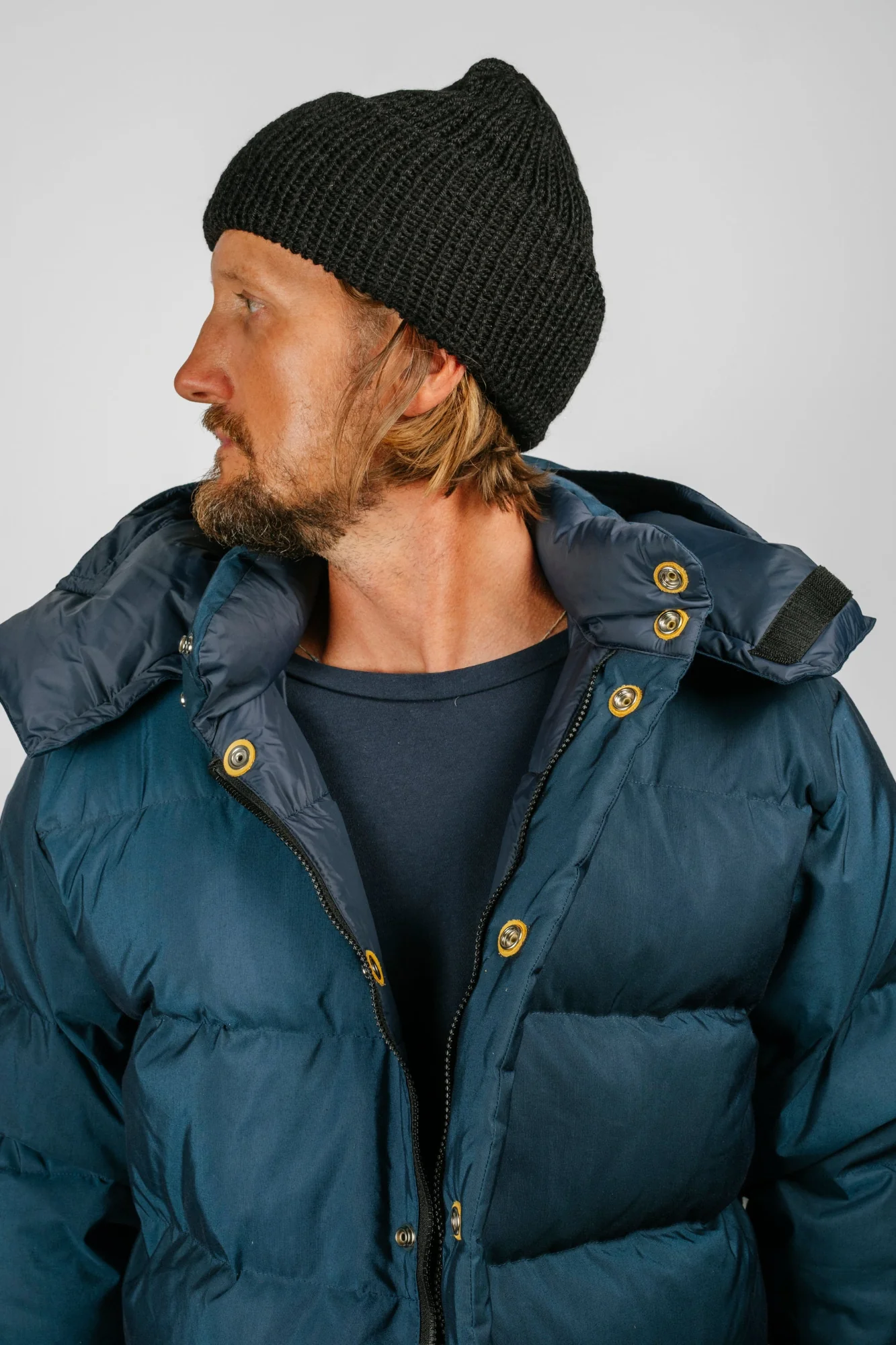 Classico Down Parka | Navy - Image 16