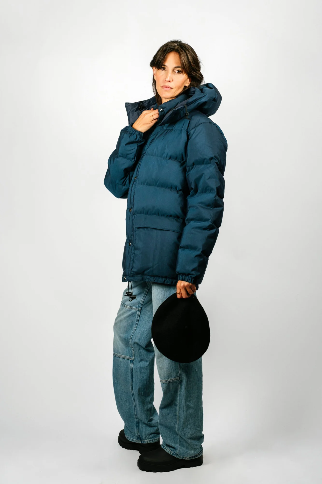 Classico Down Parka | Navy - Image 2