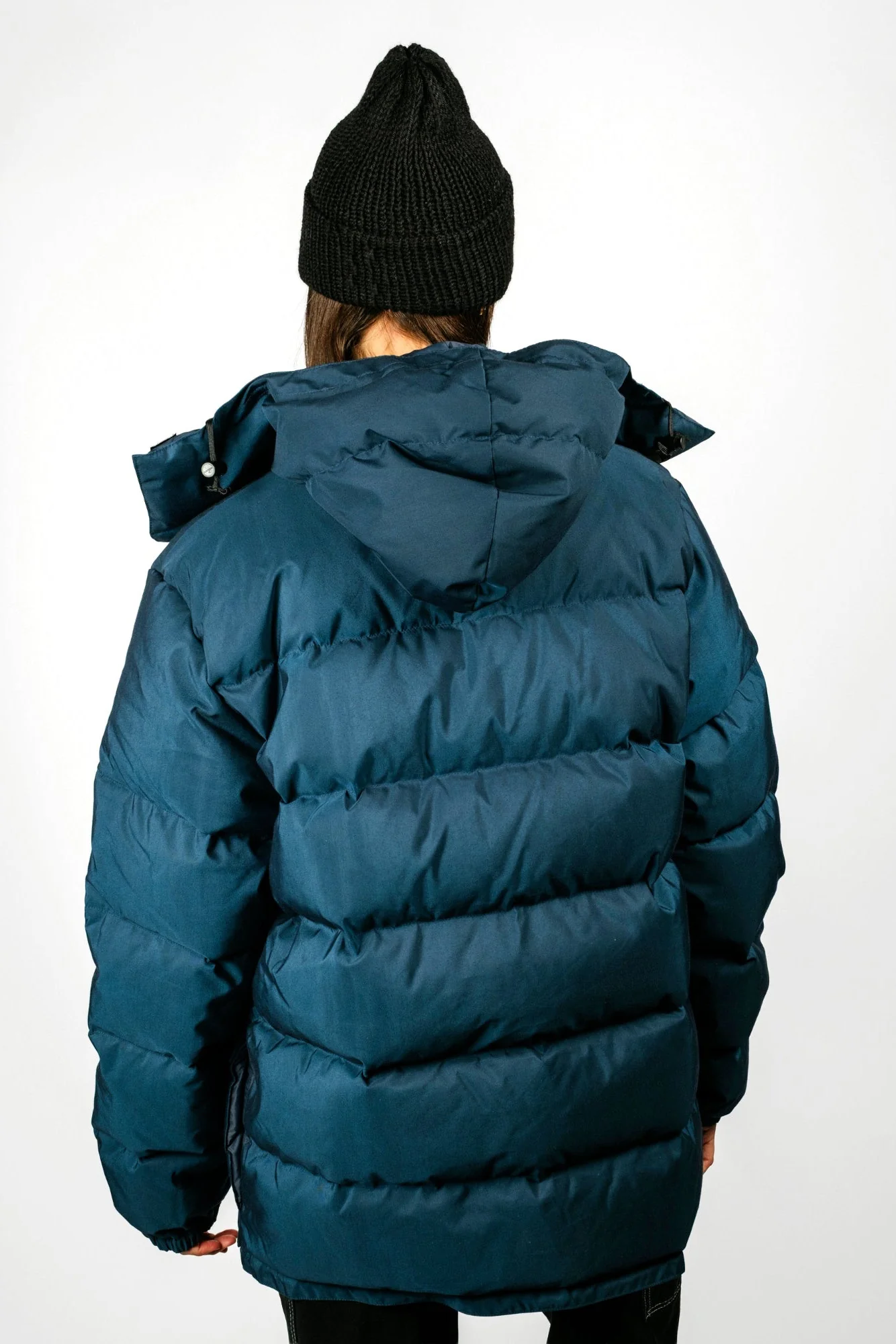 Classico Down Parka | Navy - Image 5