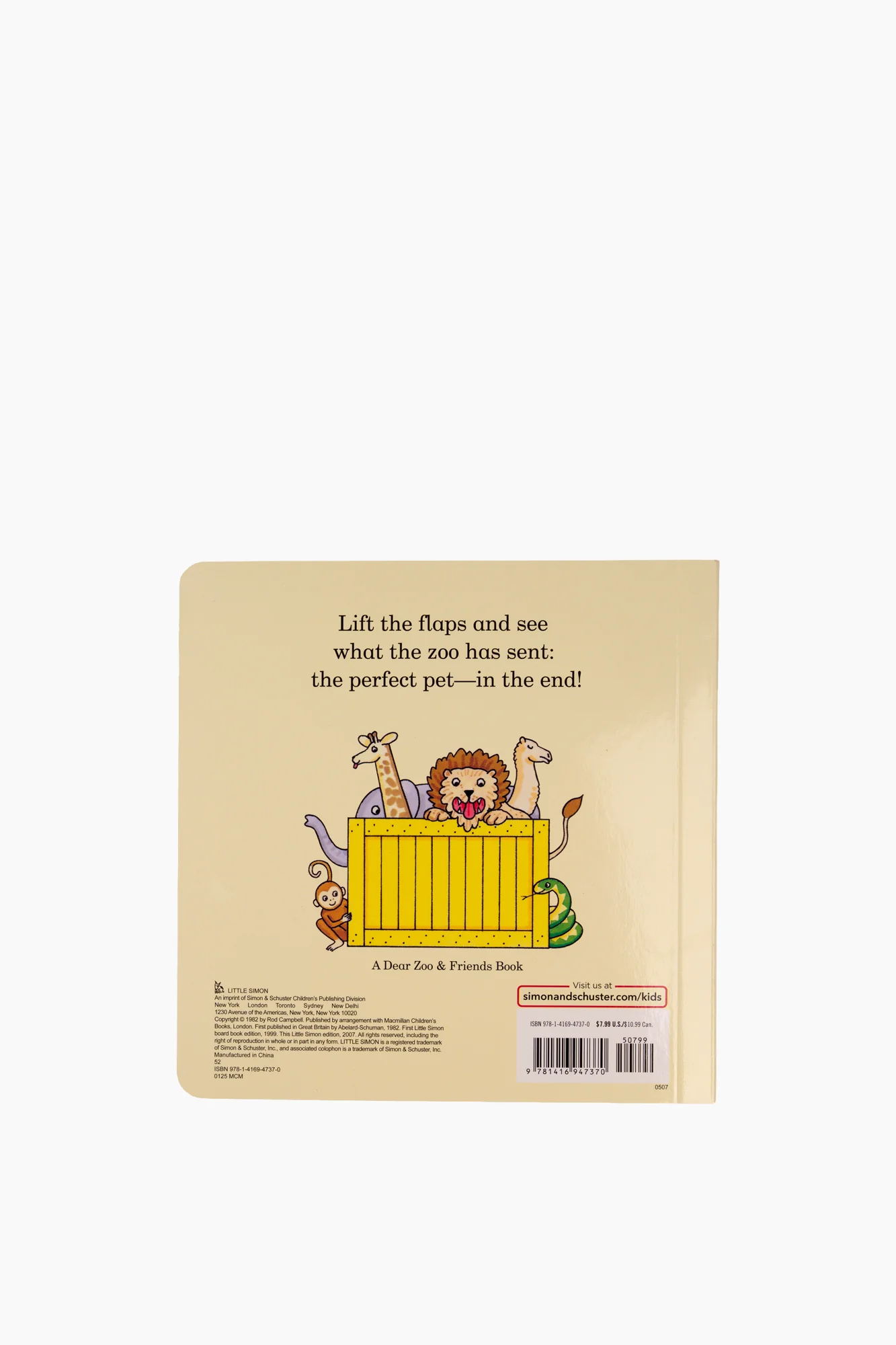 Dear Zoo Board Book - Image 3