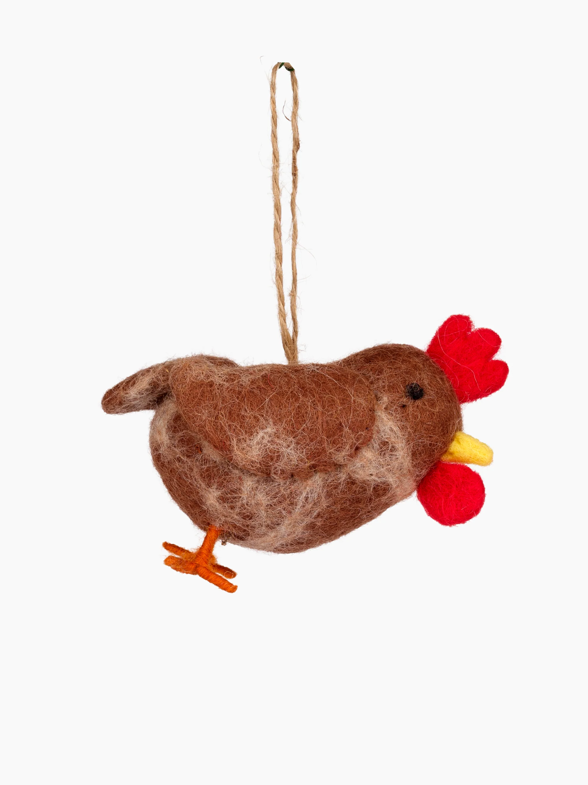 Felt Chicken Ornament - Image 4