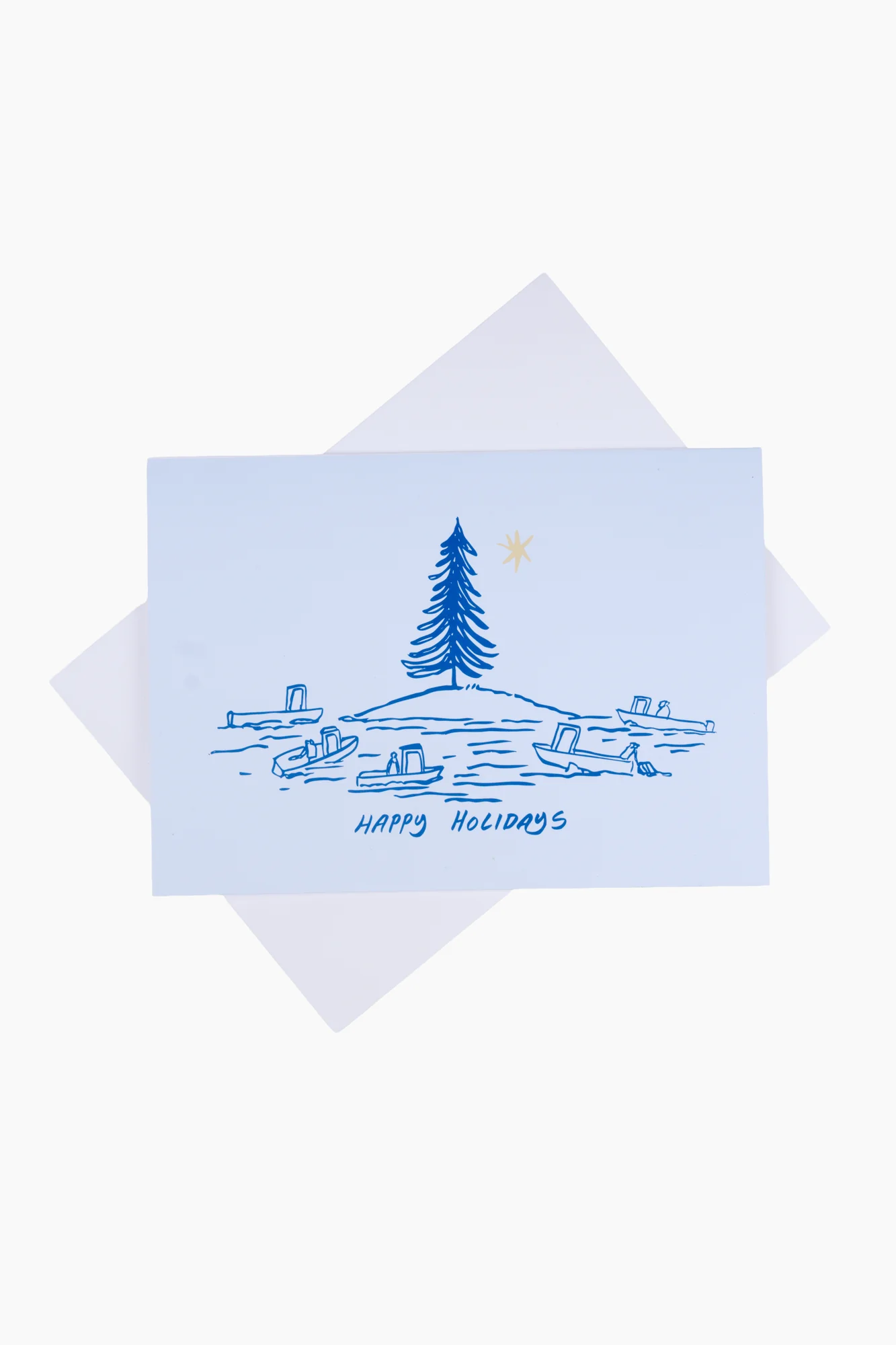 Happy Holidays Island Card - Image 2