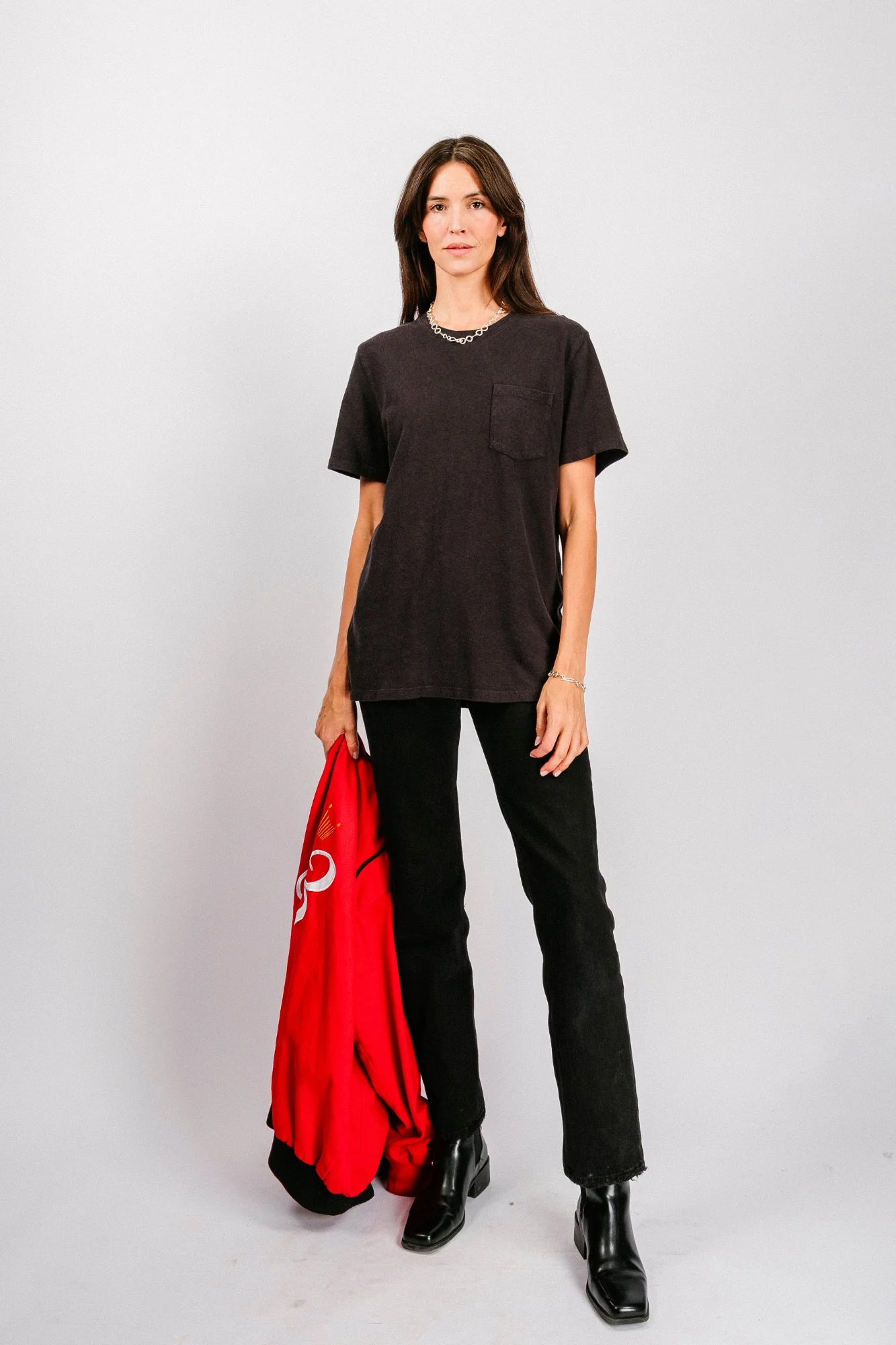 Jung Pocket Tee | Black - Image 3