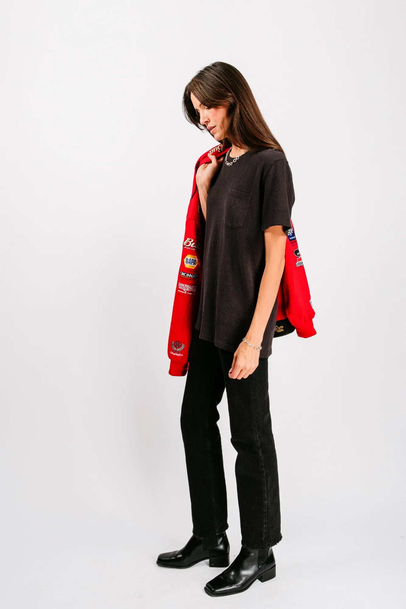 Jung Pocket Tee | Black - Image 8