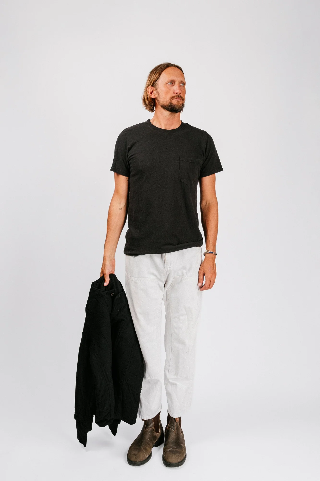 Jung Pocket Tee | Black - Image 9