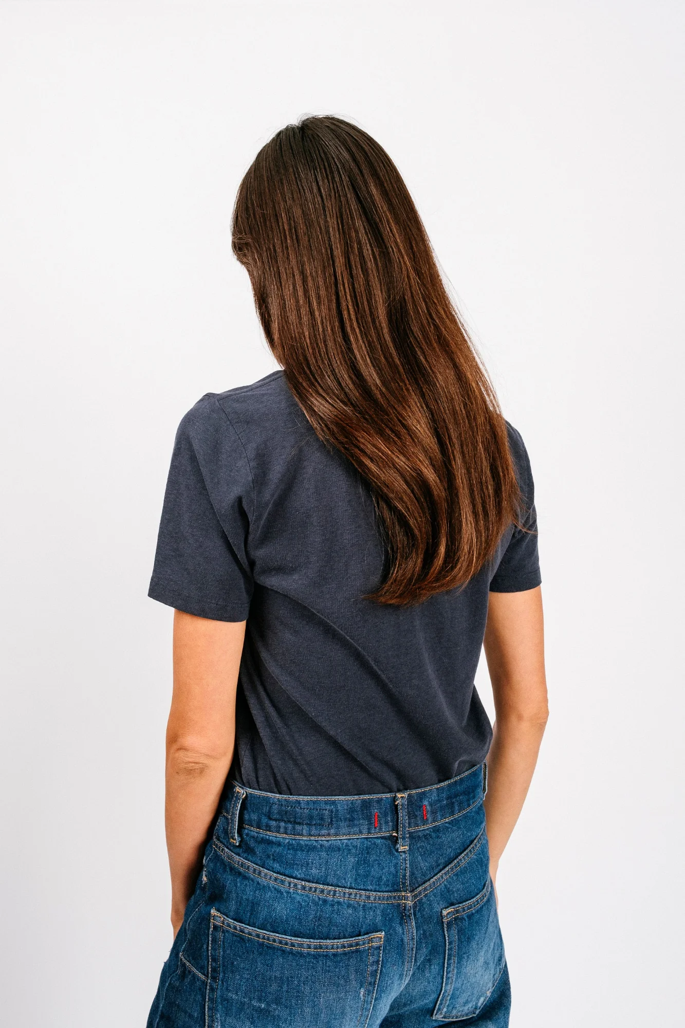 Jung Pocket Tee | Navy - Image 7