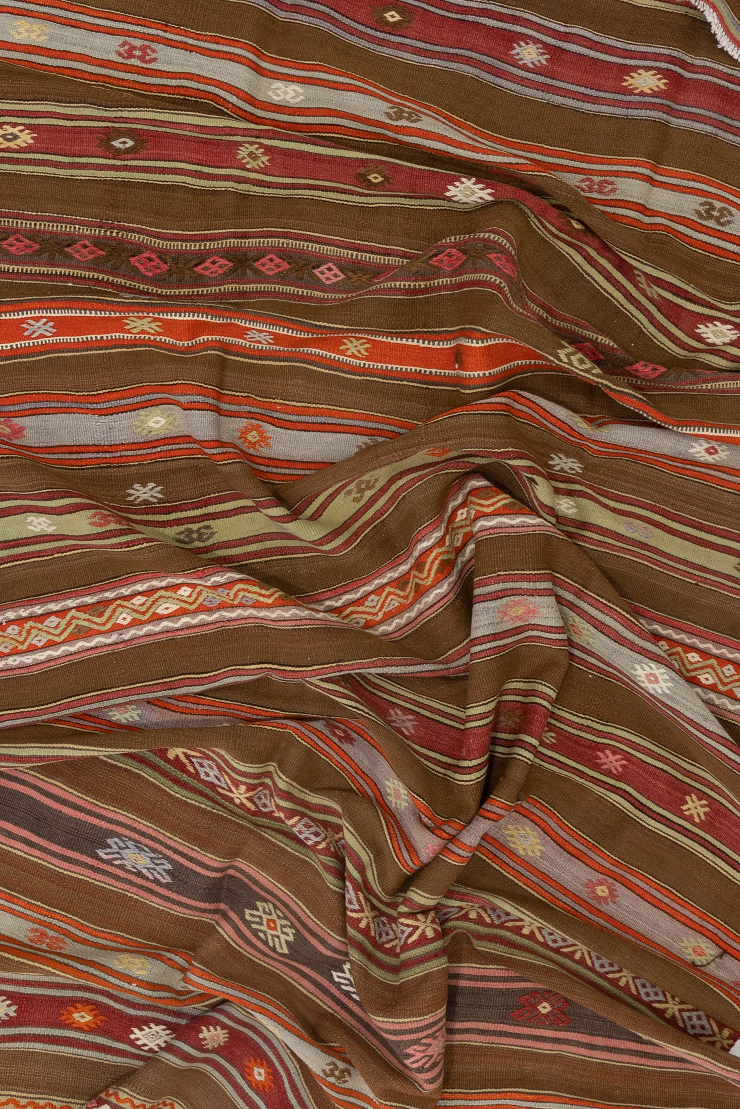 Antique Kilim Flatweave Rug - Image 4