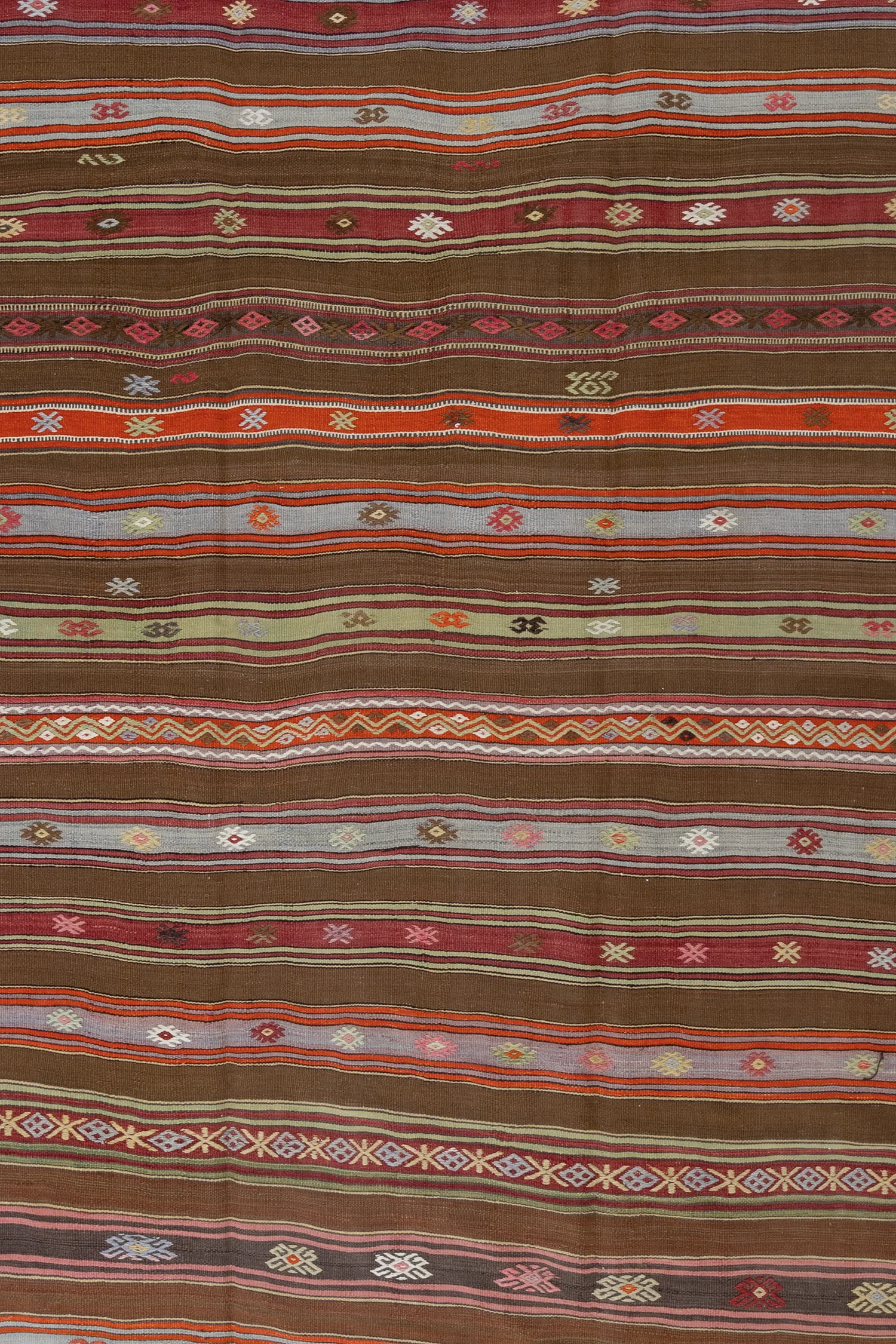 Antique Kilim Flatweave Rug - Image 5