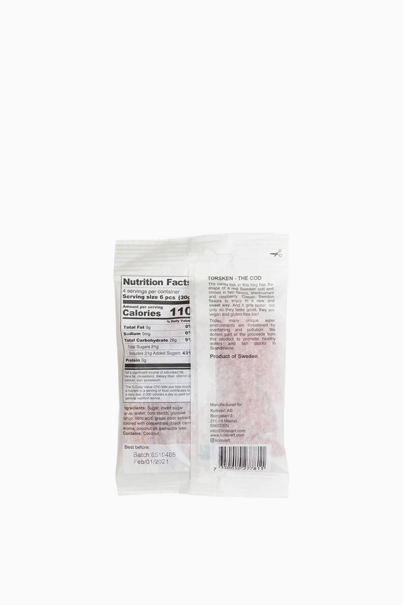 Blackcurrant & Raspberry Candy Fish - Image 3