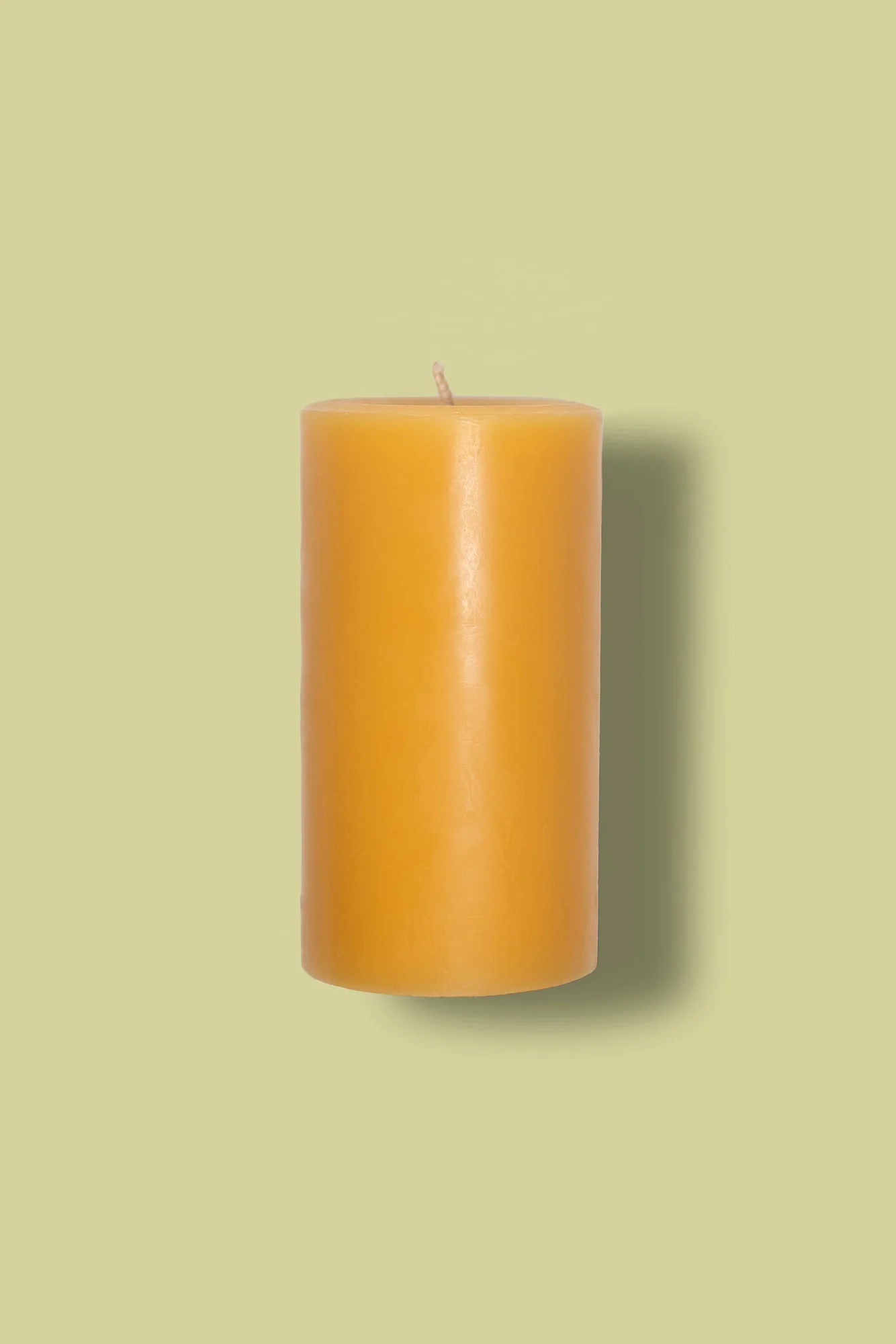 Large Beeswax Pillar - Image 3