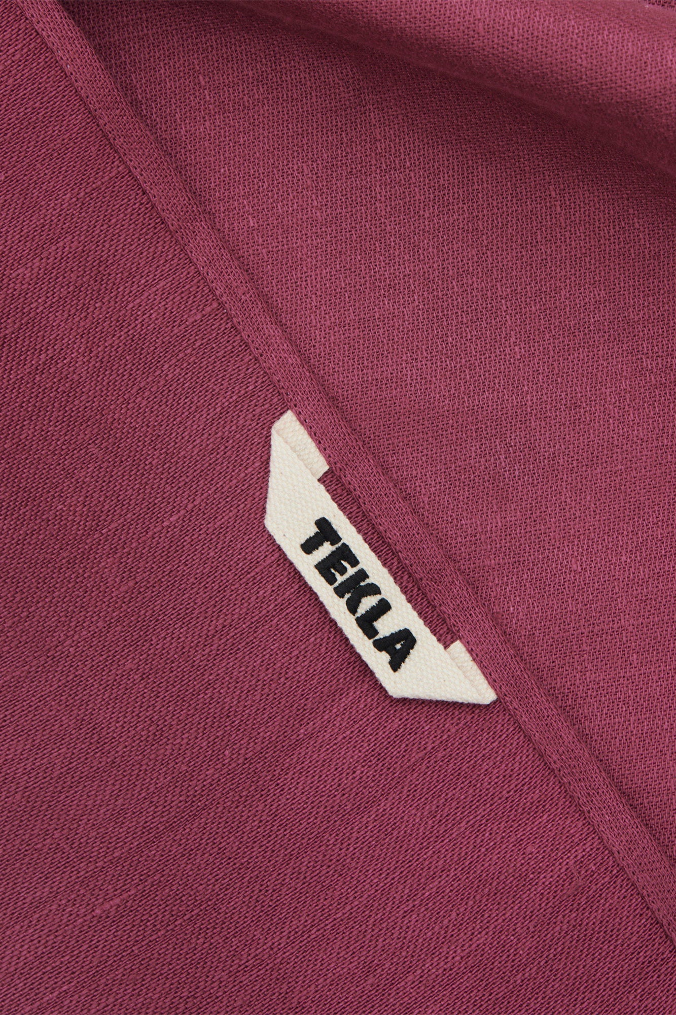 Linen Kitchen Towel | Claret - Image 4