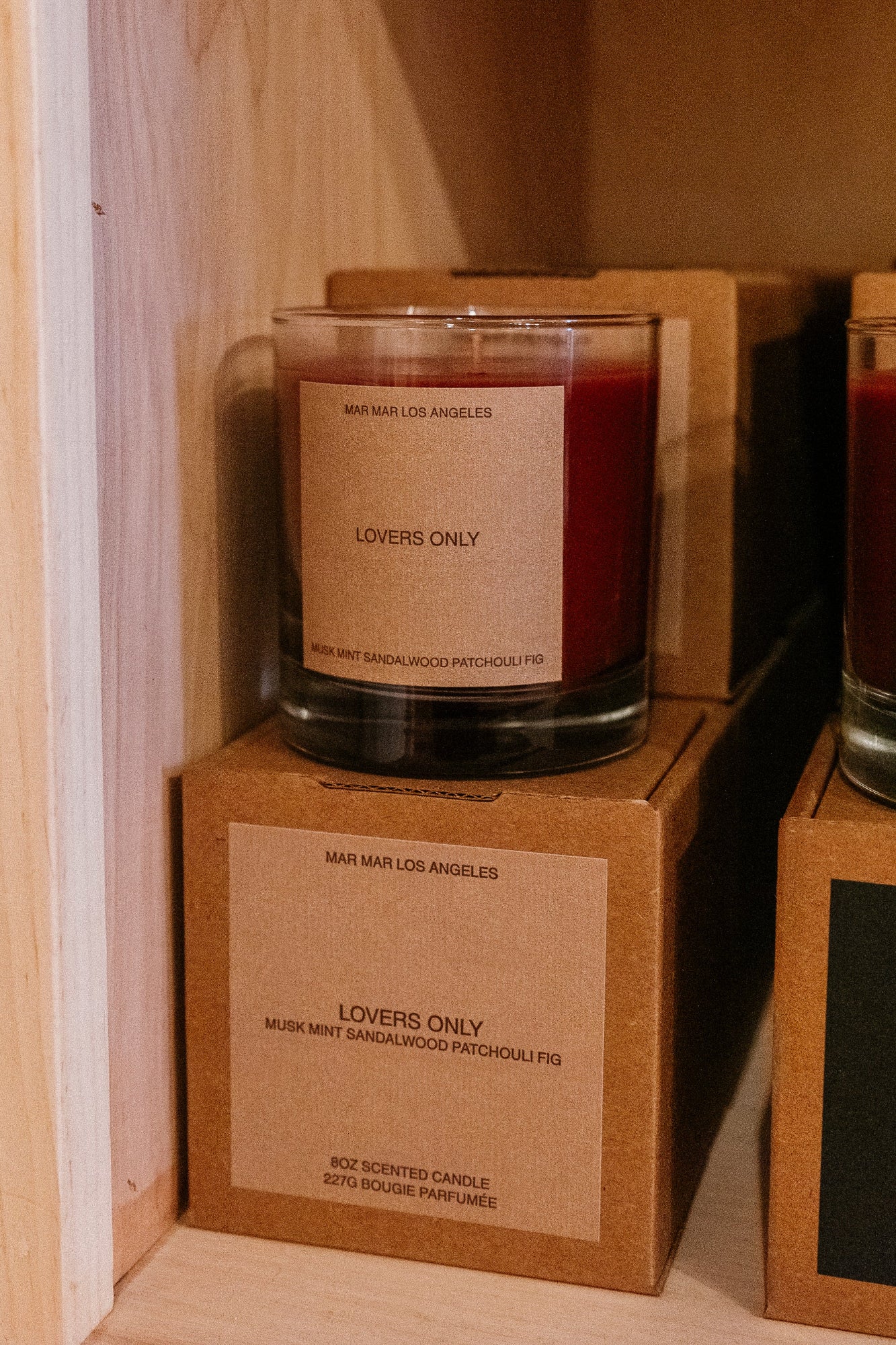 Lovers Only Candle | Musk Mint Sandalwood Patchouli Fig - Image 3
