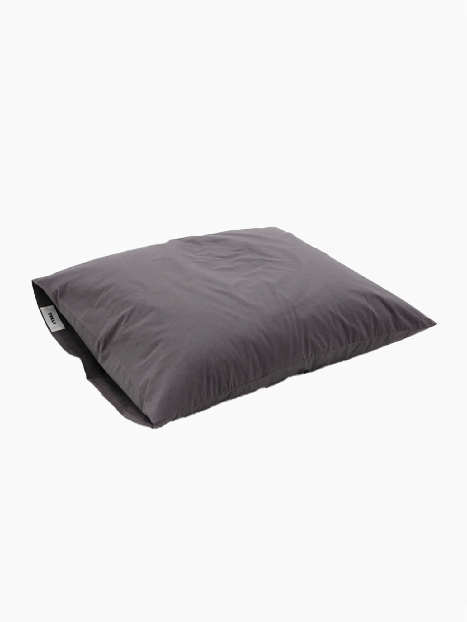 Organic Cotton Percale Bedding | Dark Taupe - Image 3