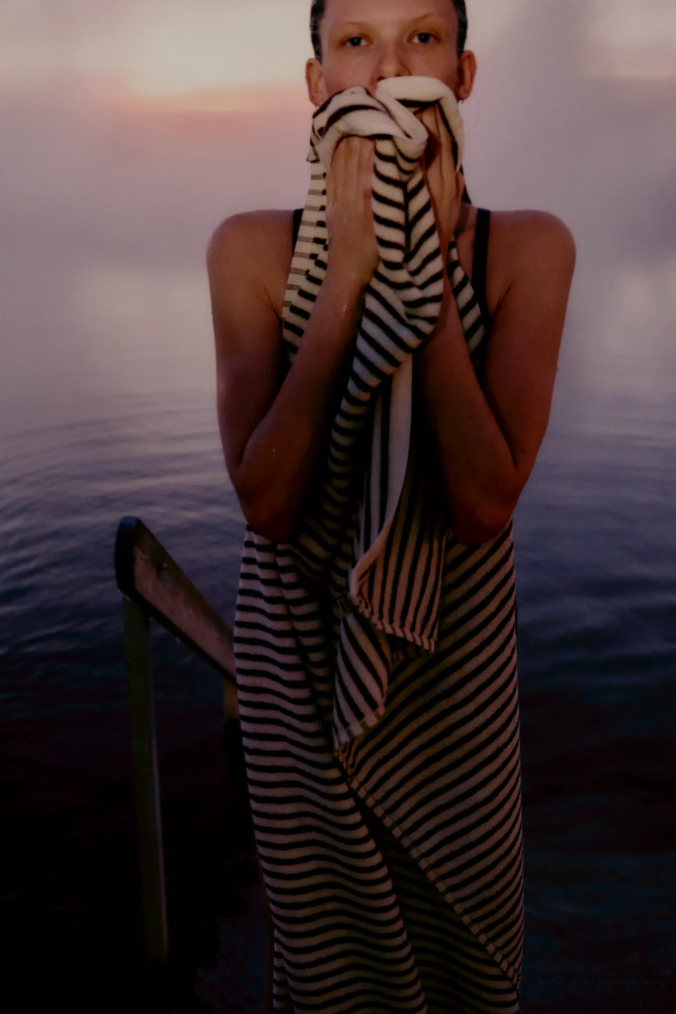 Organic Cotton Striped Towels & Bath Mat | Kodiak - Image 8