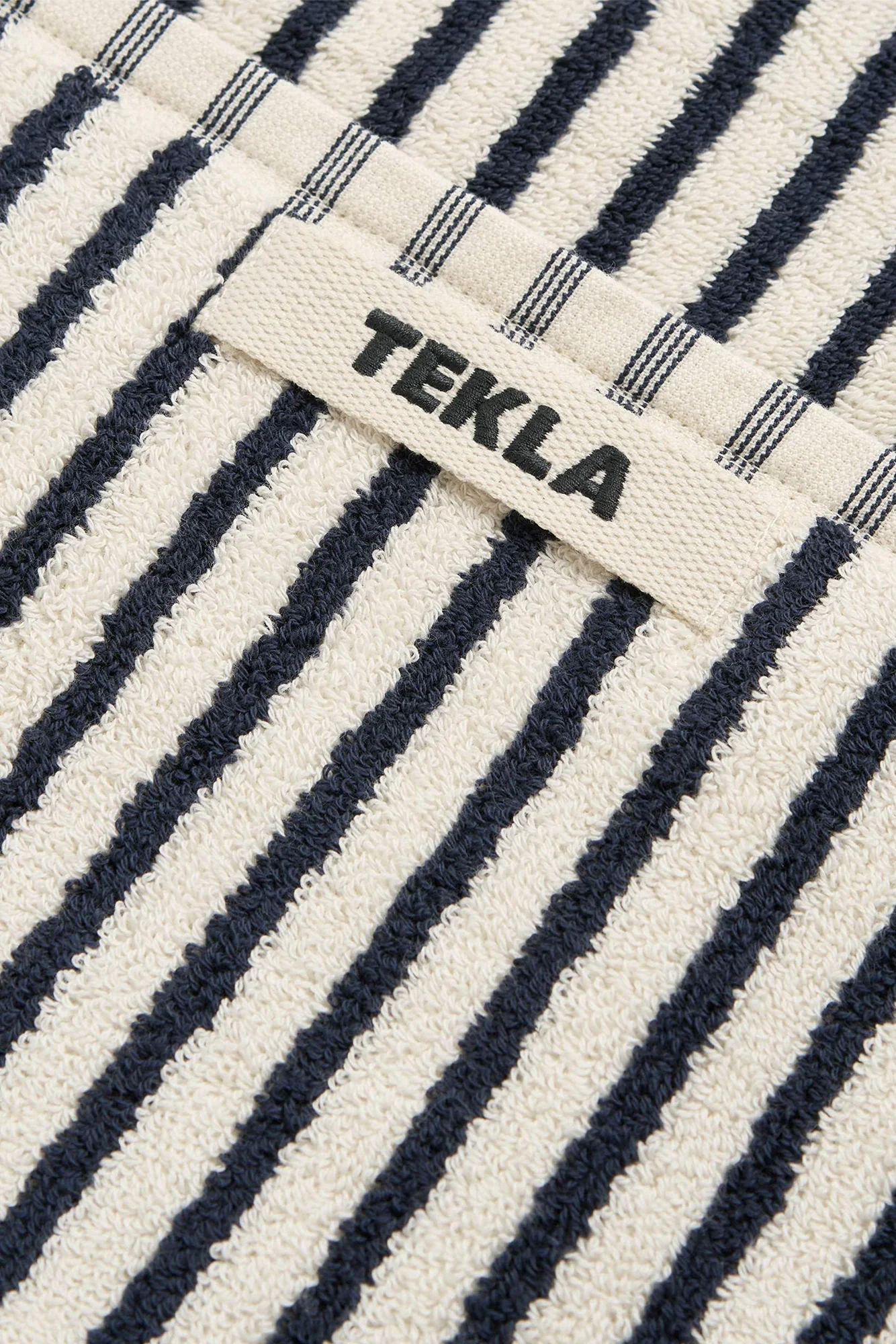 Organic Cotton Striped Towels & Bath Mat | Sailor - Image 6