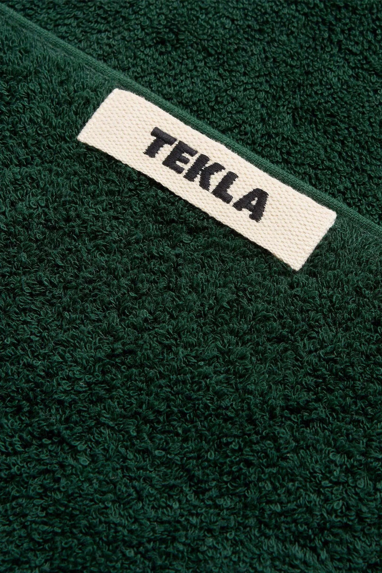 Organic Cotton Towels & Bath Mat | Forest Green - Image 5