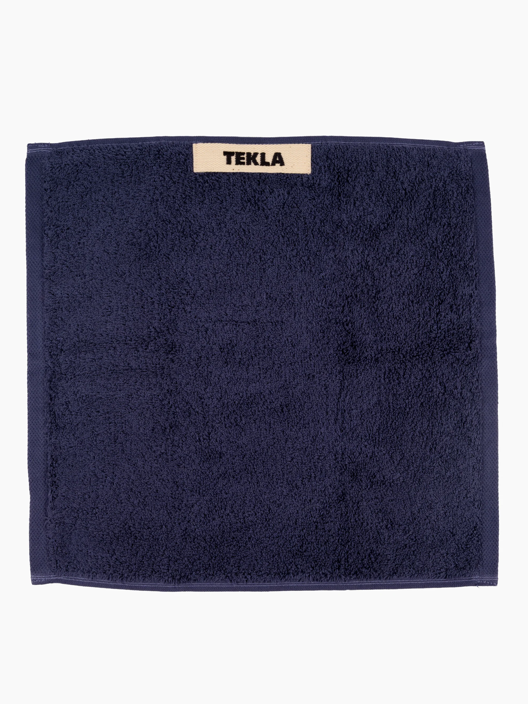 Organic Cotton Towels & Bath Mat | Navy - Image 8