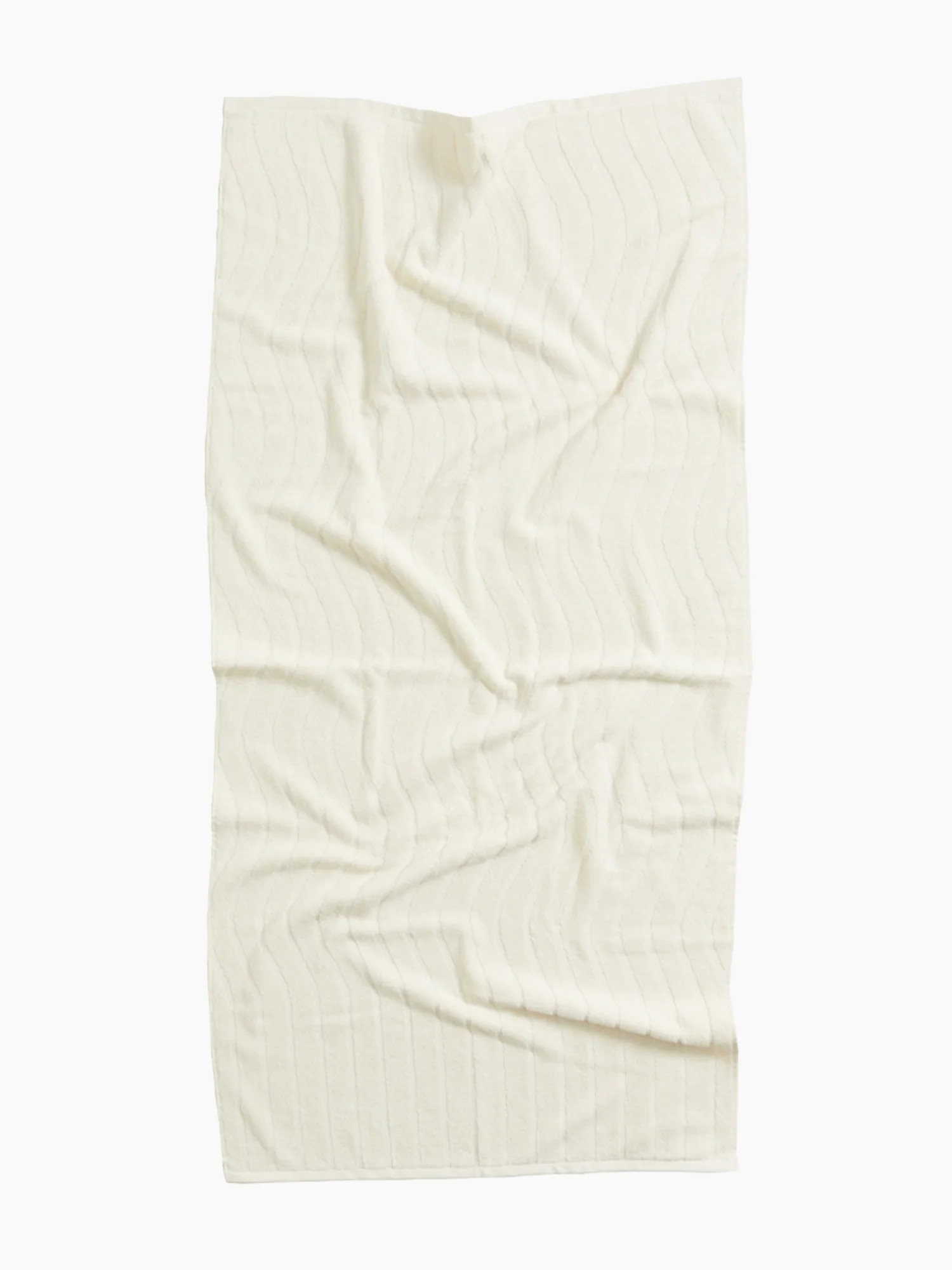 Organic Cotton Wiggle Towels | Ivory - Image 5
