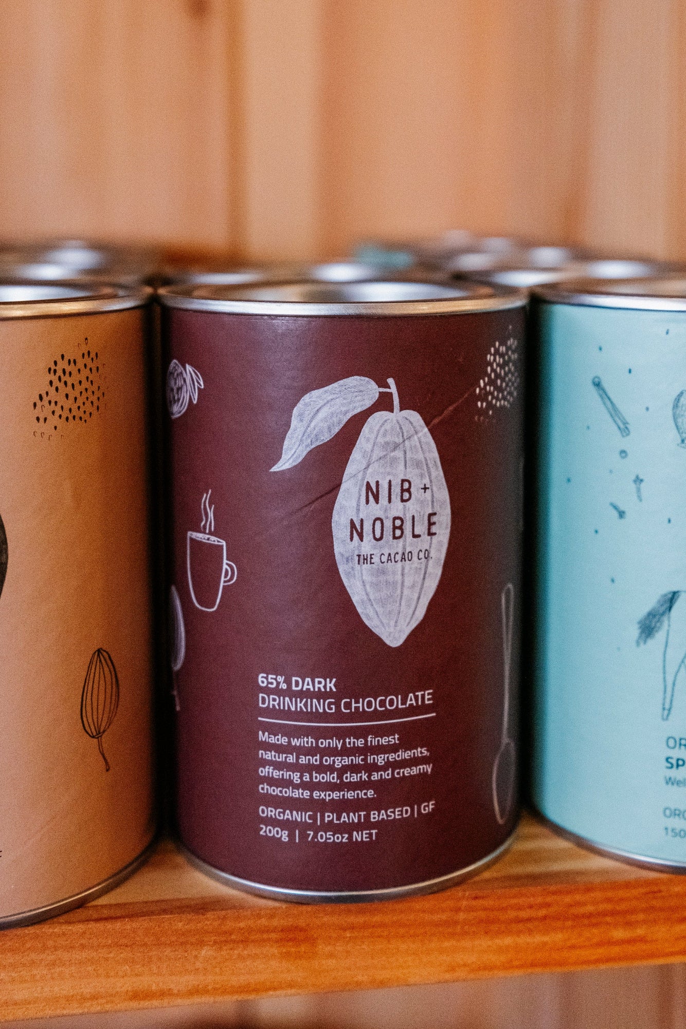 Organic Drinking Chocolate 65% Dark - Image 4
