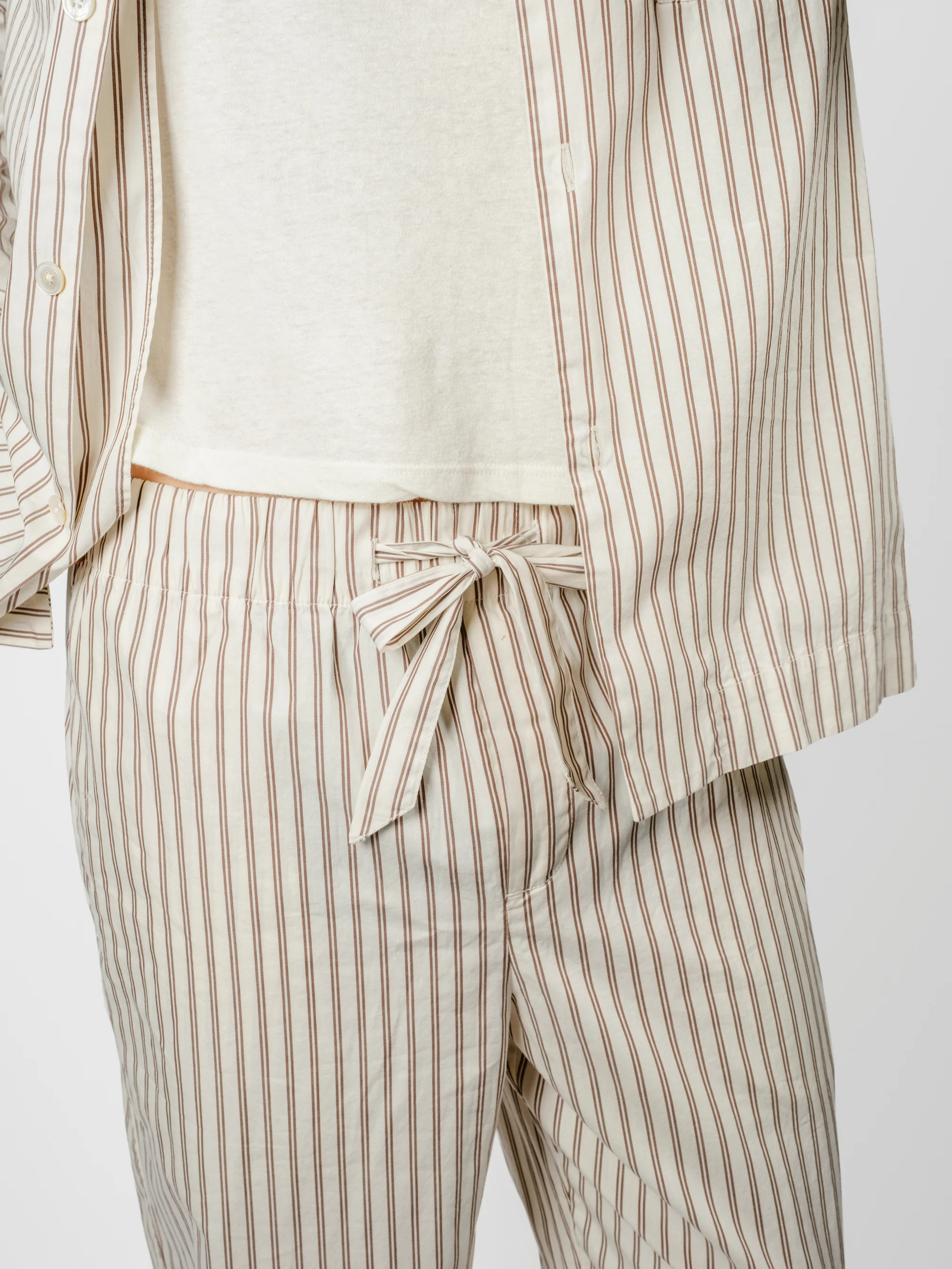 Organic Poplin Striped Sleepwear Pant | Hopper - Image 9