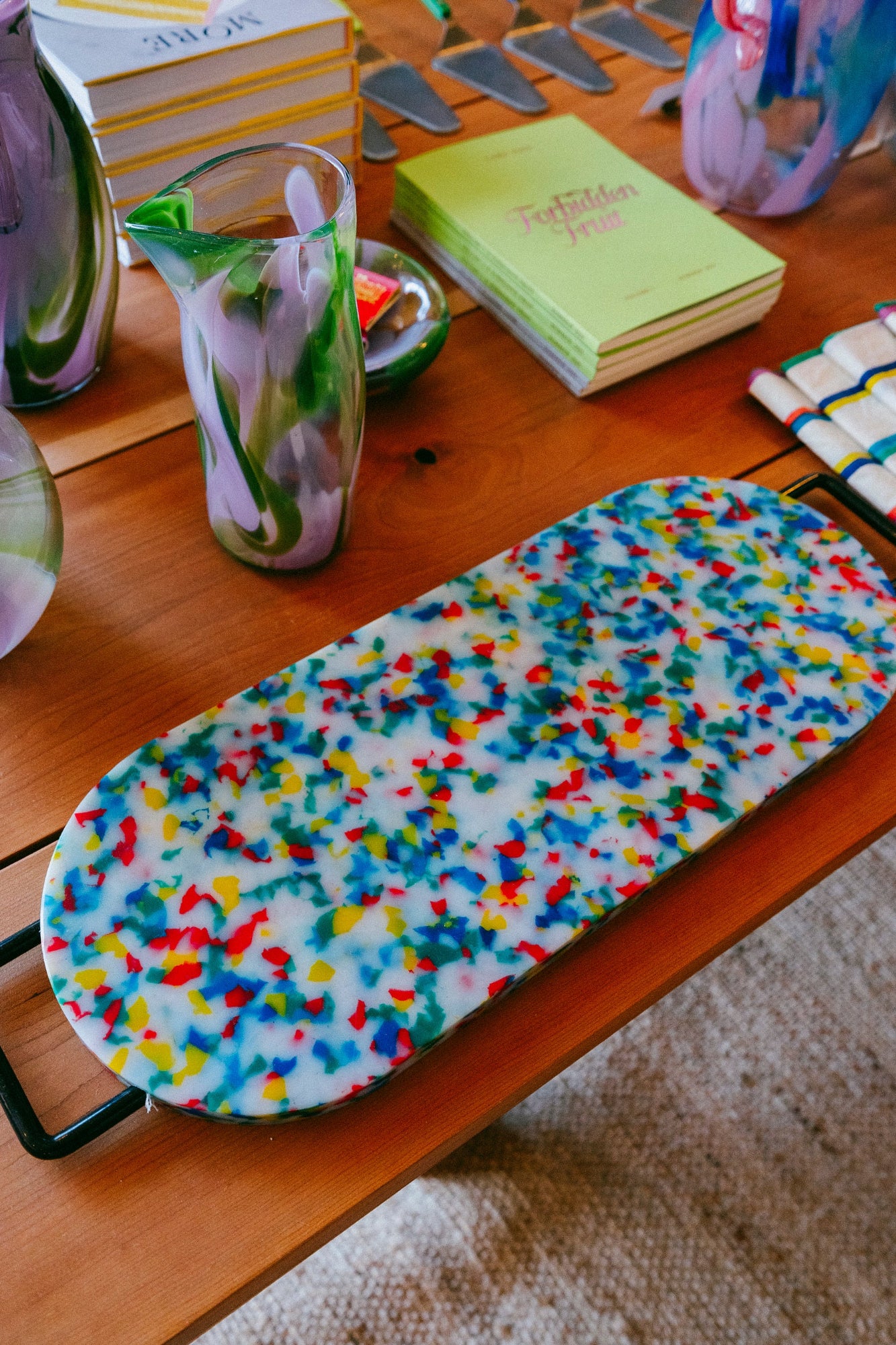 Oval Cutting Board | Confetti - Image 2