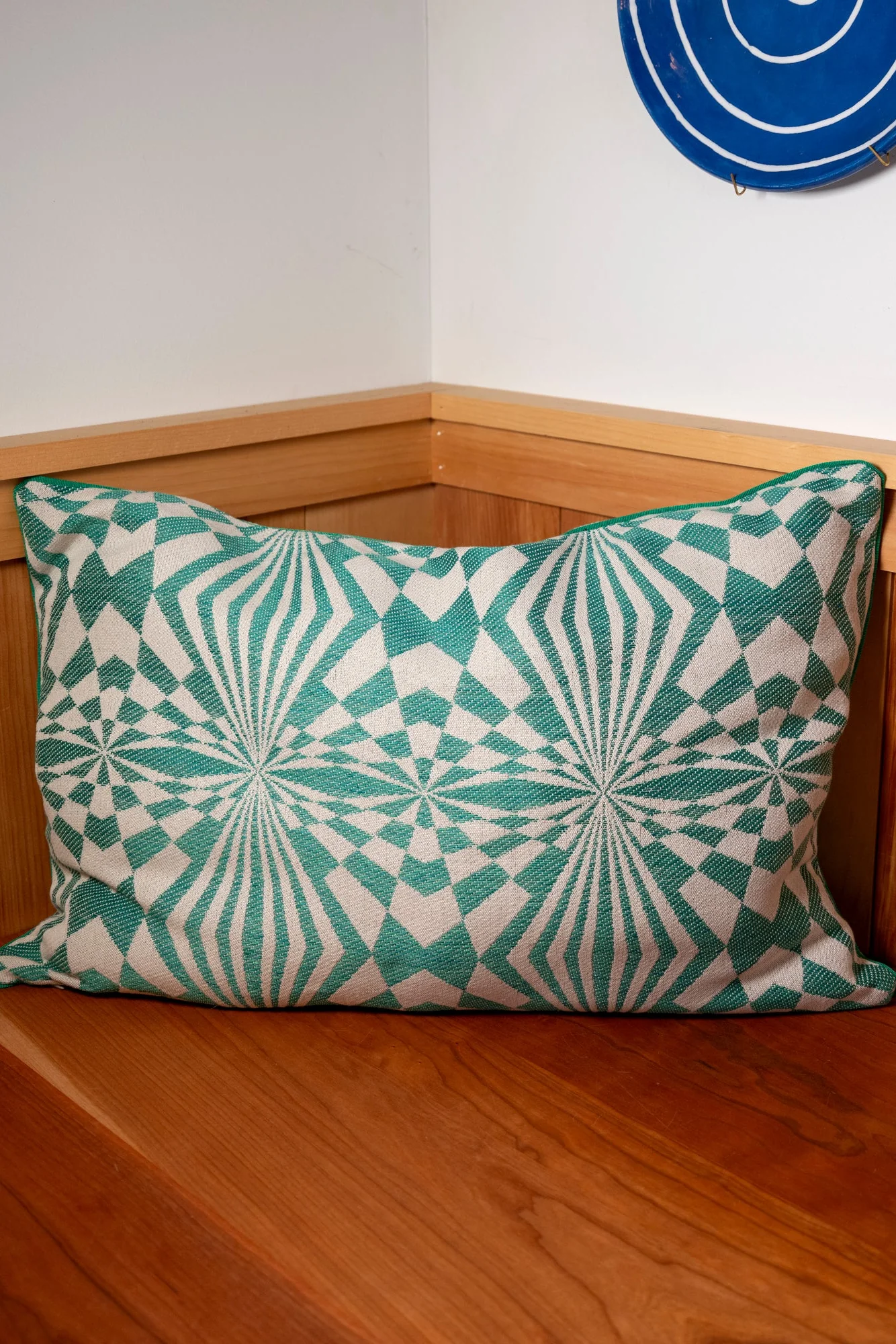 Porta Cushion Cover in Viridiano Green - Image 3