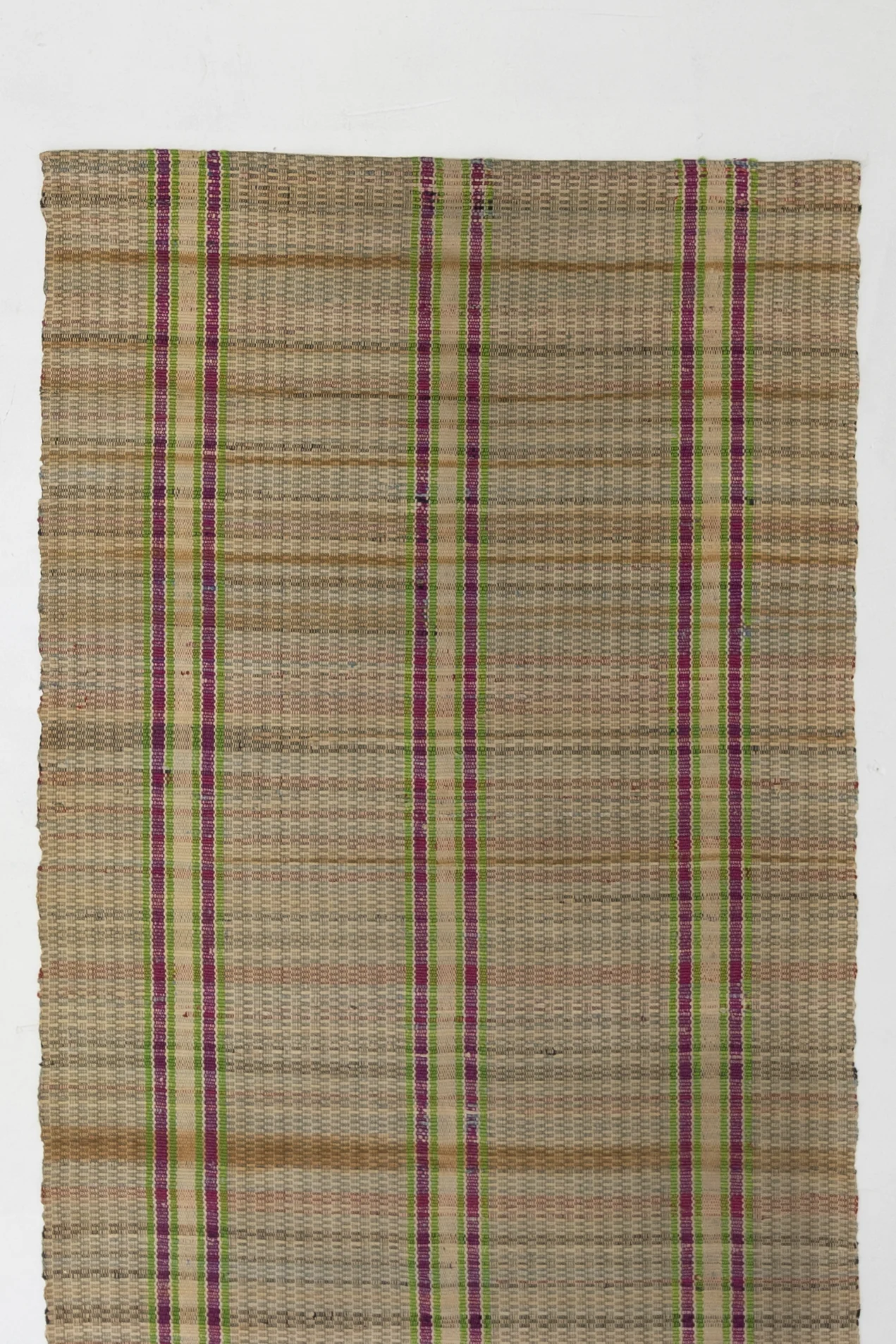 Antique Turkish Low Pile Rug - Image 5